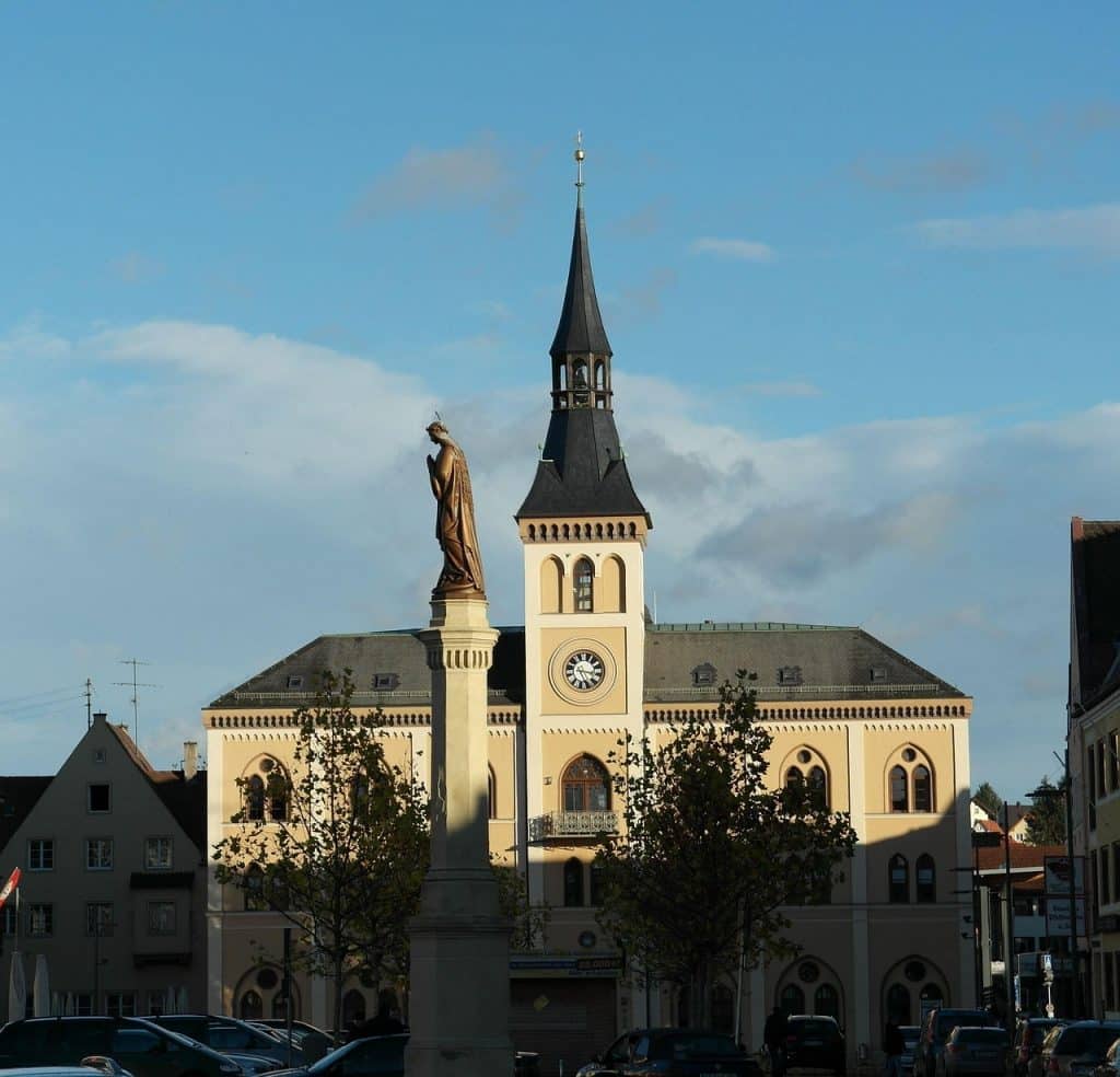 Region Pfaffenhofen als Liefergebiet für die Backwarenversorgung von SnackConcept.